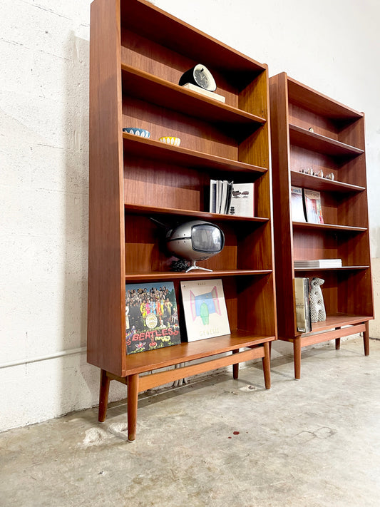 Danish Mid Century Modern Bookcase or Bookshelf by Johannes Sorth