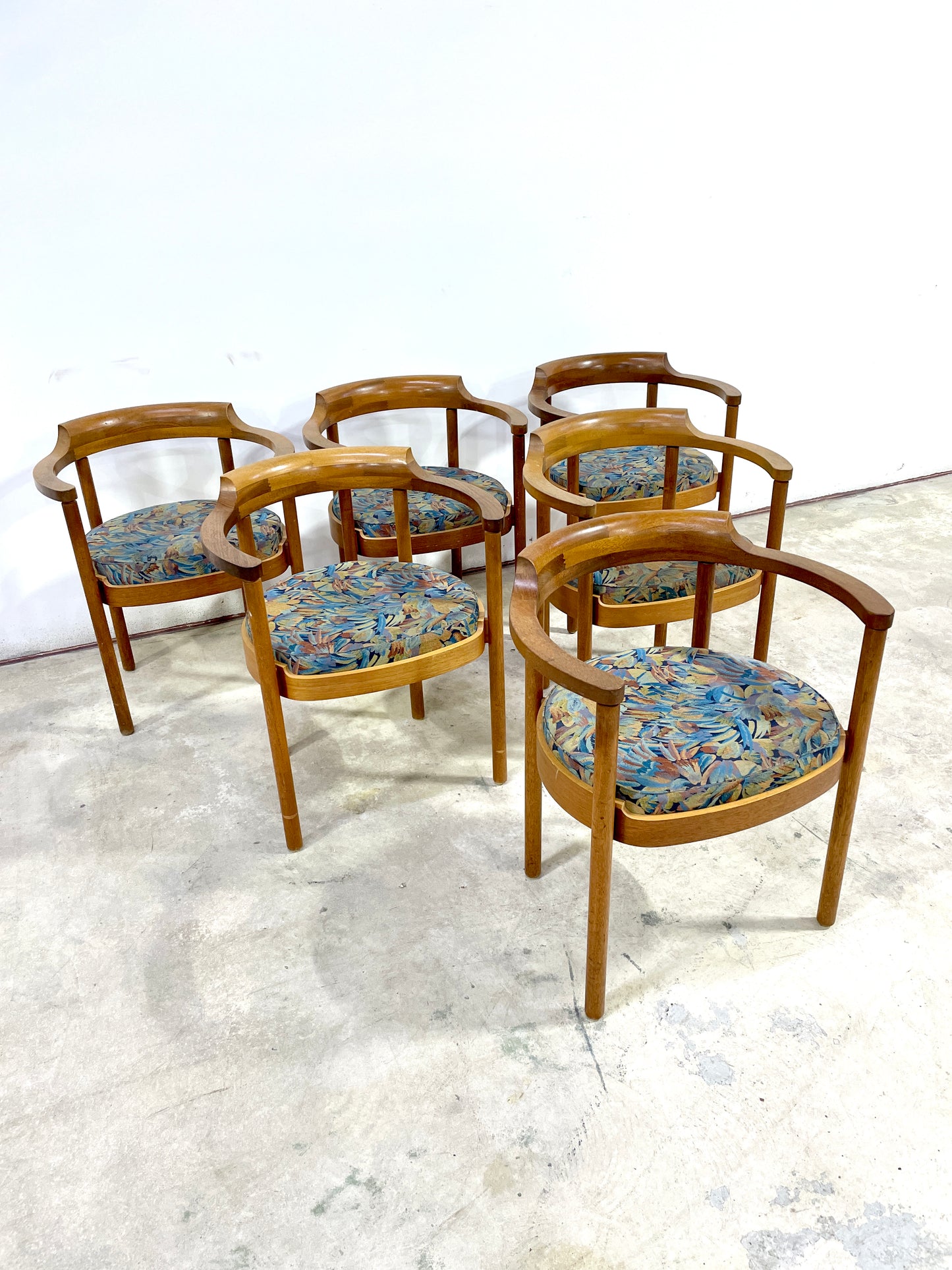 Danish Modern Dining Chairs by Henning Jensen & Torben Valeur M40