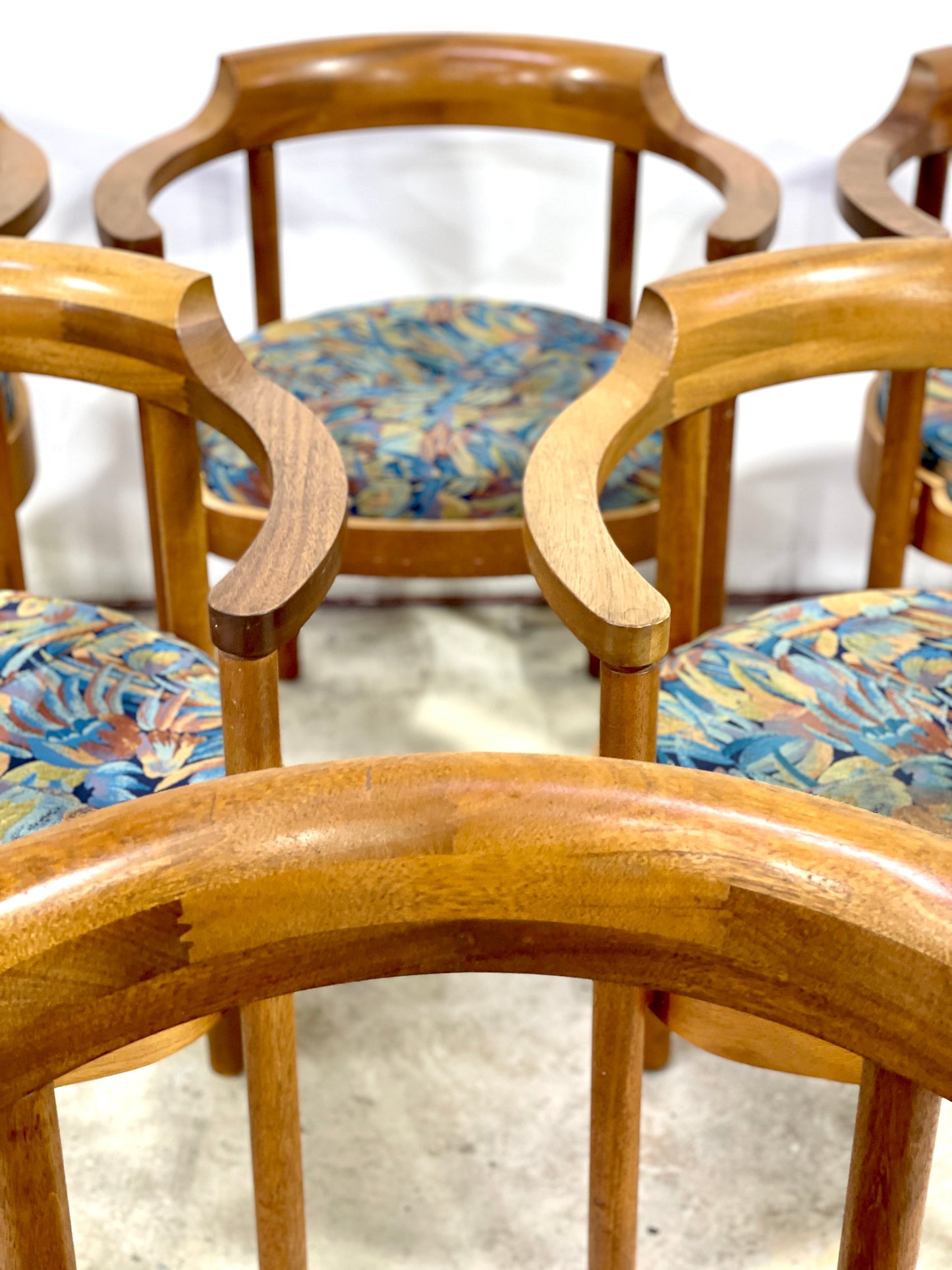 Danish Modern Dining Chairs by Henning Jensen & Torben Valeur M40