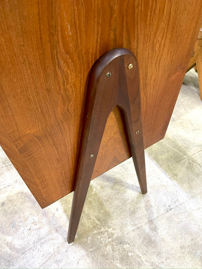 Danish Modern Small Sideboard or Console