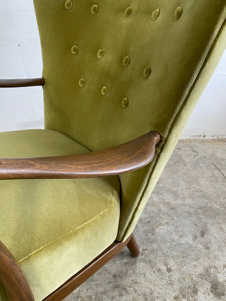 Scandinavian Modern Alfred Christensen Lounge Chair