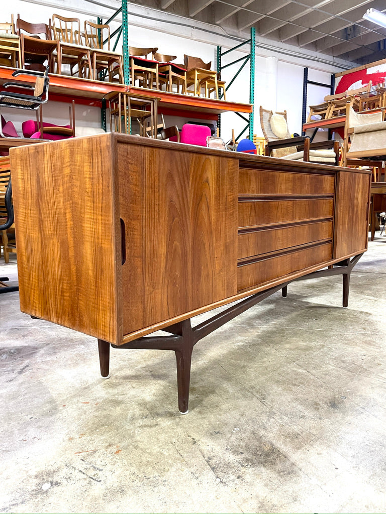 Danish Modern Console or Credenza