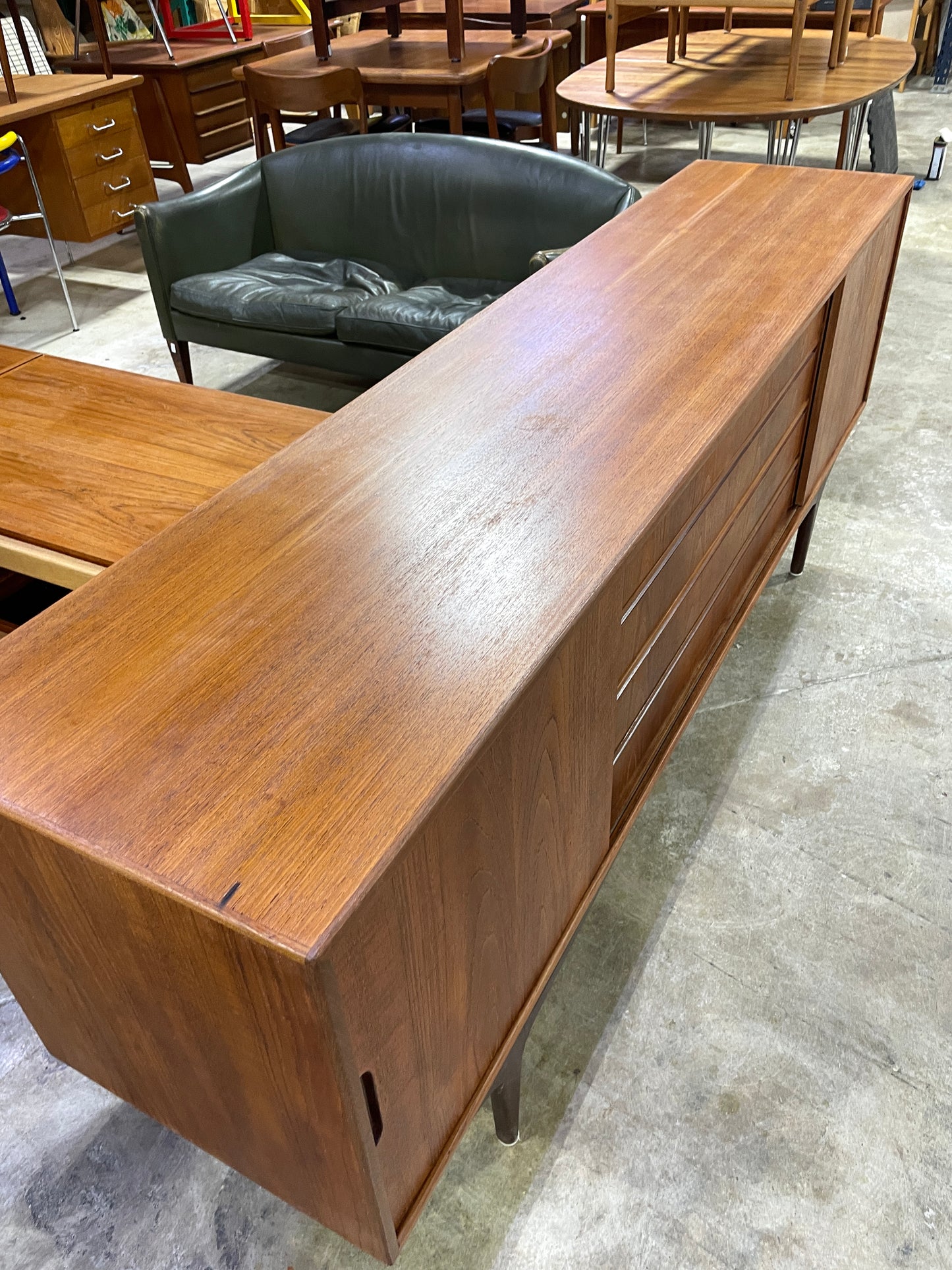 Danish Modern Console or Credenza