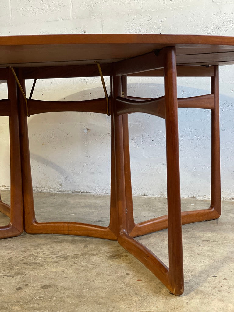Peter Hvidt & Orla Molgaard Drop Leaf Dining Table