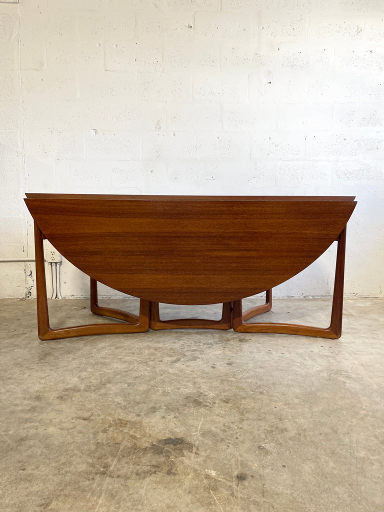 Peter Hvidt & Orla Molgaard Drop Leaf Dining Table