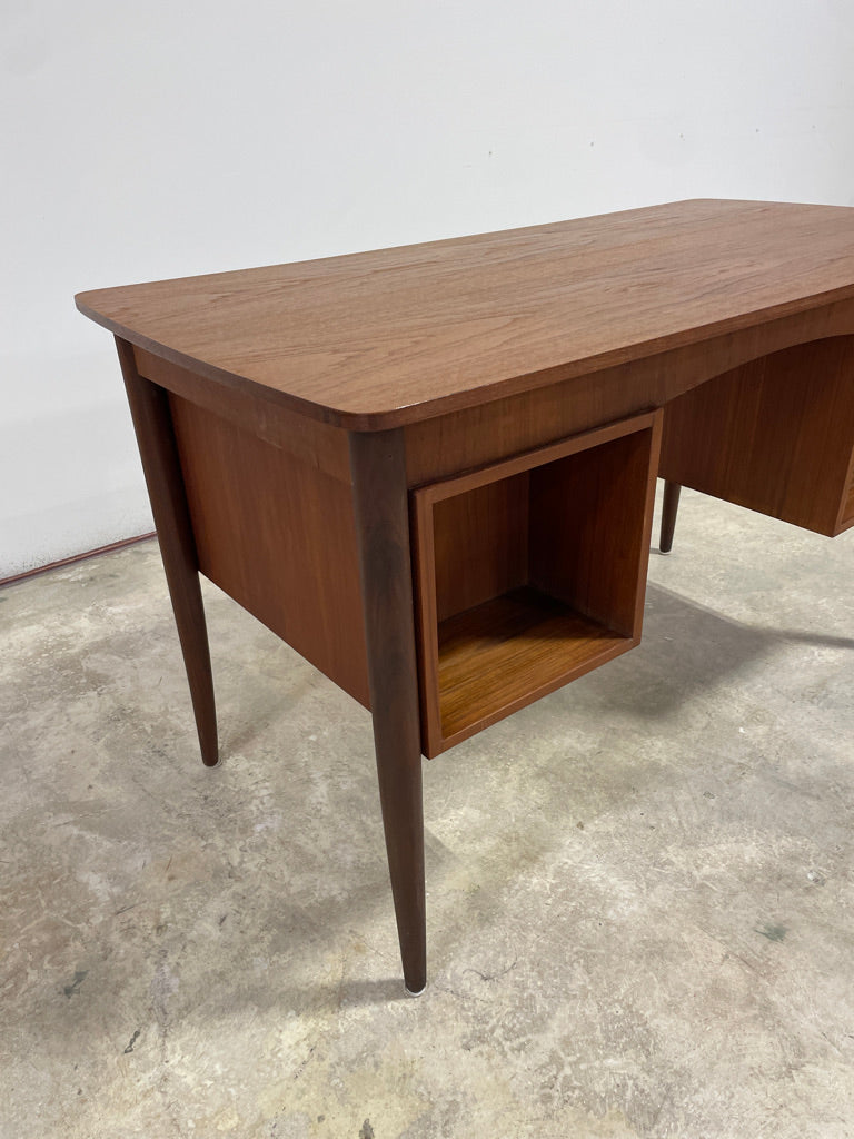 Danish Mid Century Modern Teak Desk