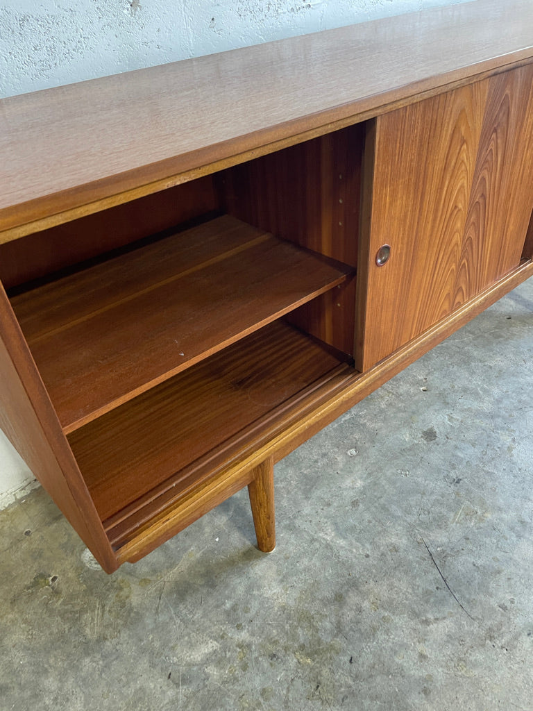Danish Modern Teak Credenza or Console