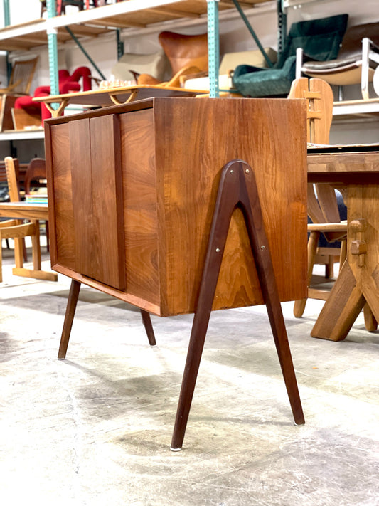 Danish Modern Small Sideboard or Console