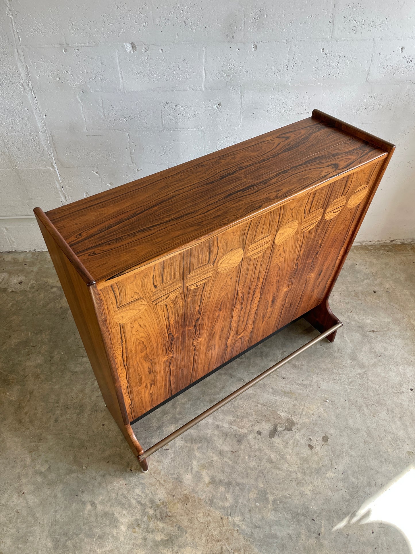 Johannes Andersen Rosewood Dry Bar Danish Mid Century