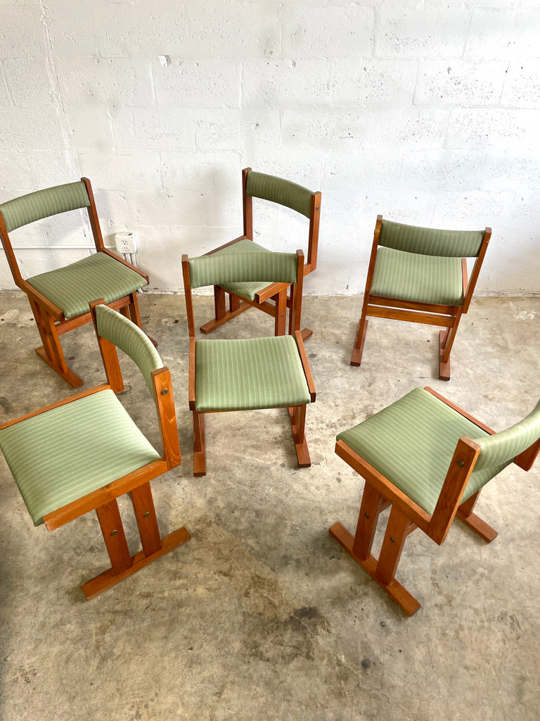 Gangso Mobler Danish Modern Teak Dining Chairs