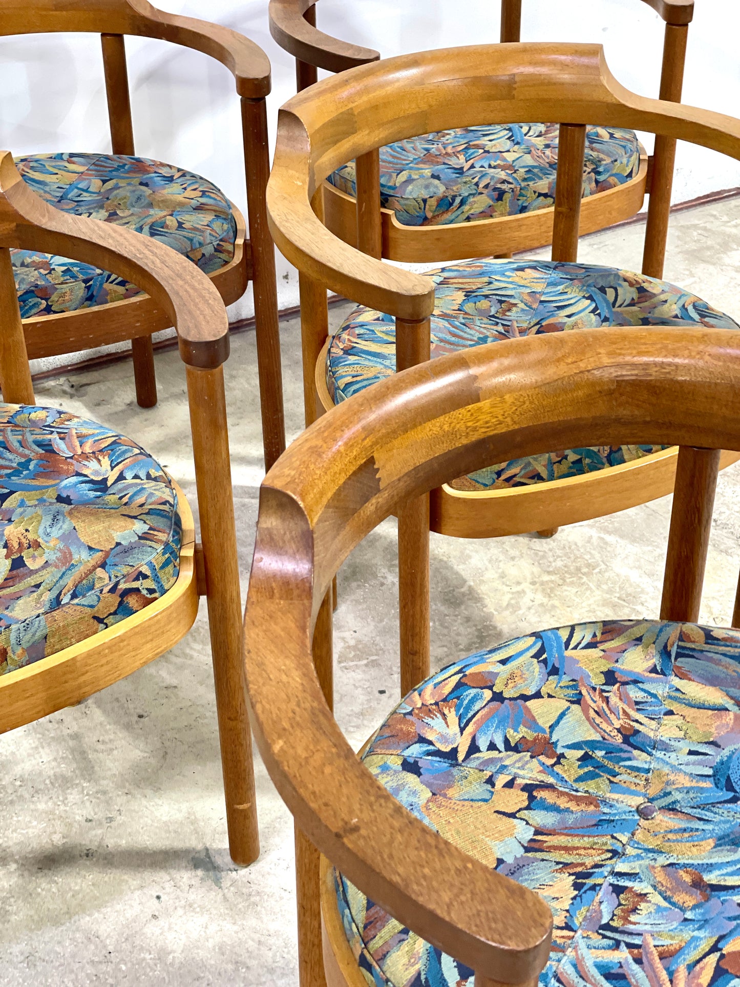 Danish Modern Dining Chairs by Henning Jensen & Torben Valeur M40