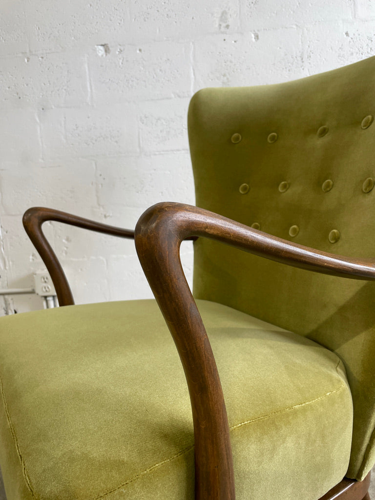 Scandinavian Modern Alfred Christensen Lounge Chair