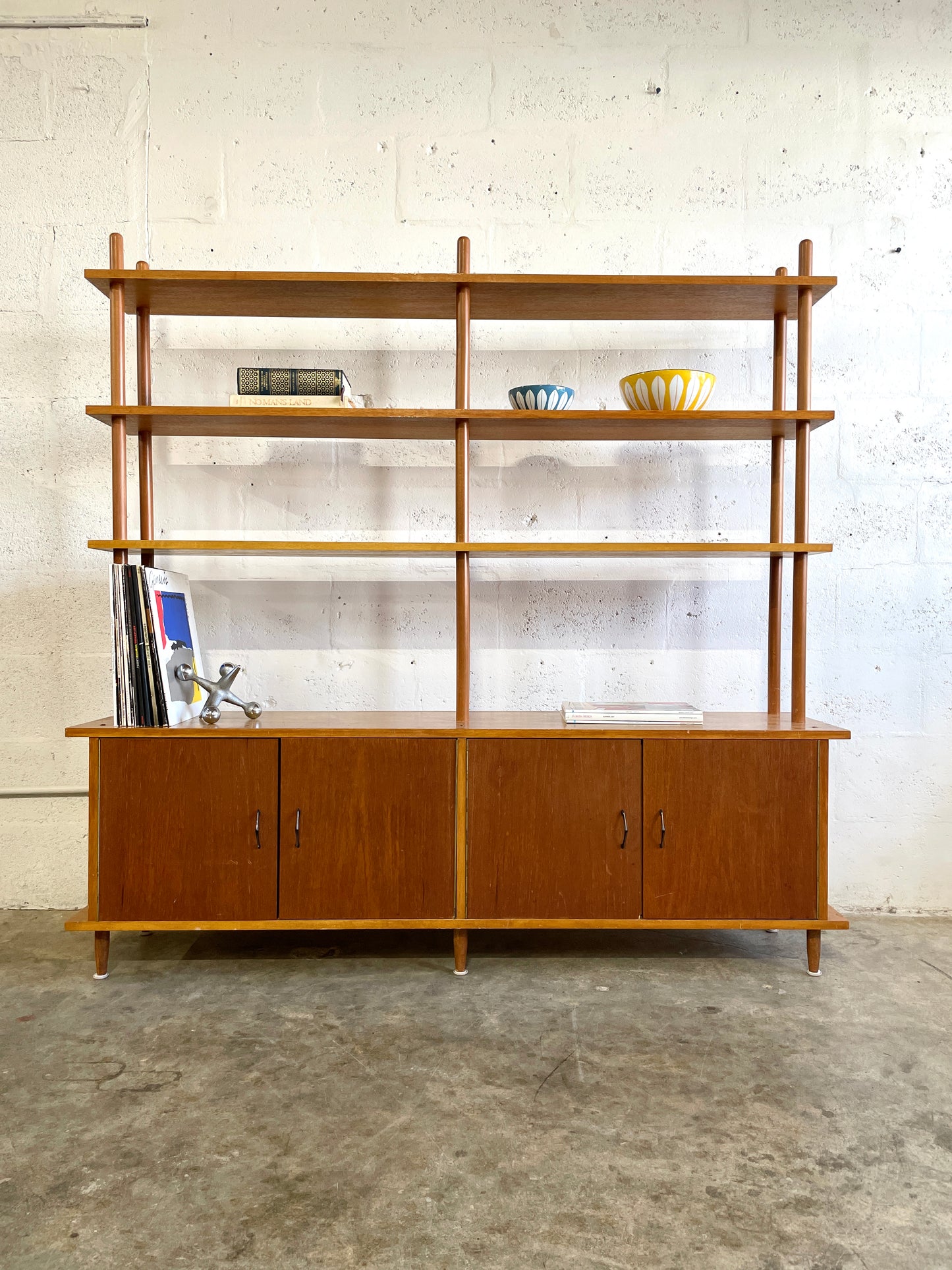 Scandinavian Modern Bookcase by Lutjens for Gouda den Boer