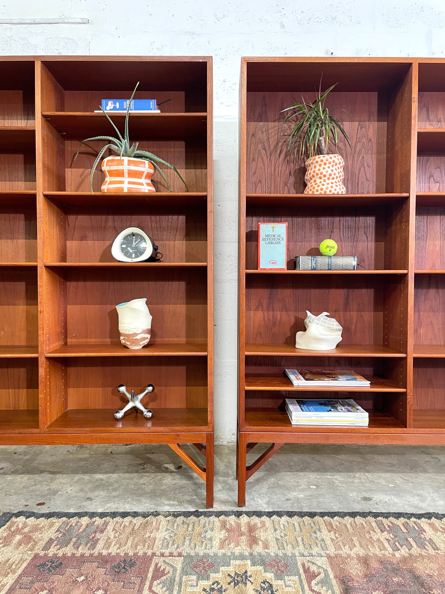 Danish Mid Century Modern Teak Bookcase by Borge Mogensen