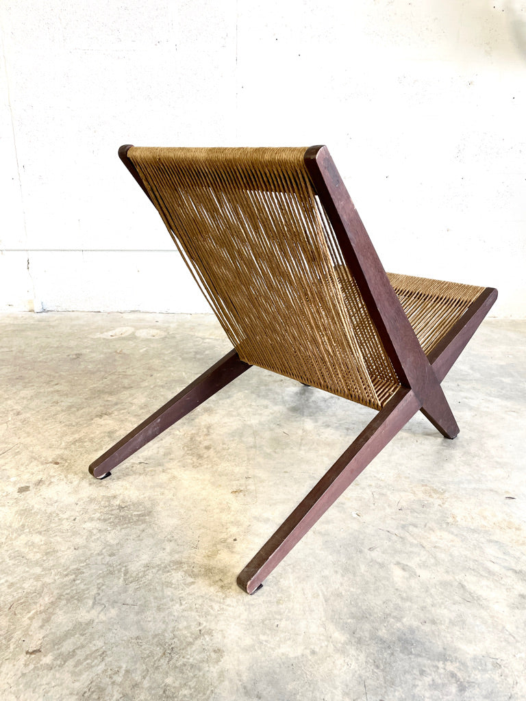 Poul Kjaerholm Rope Chair Attributed