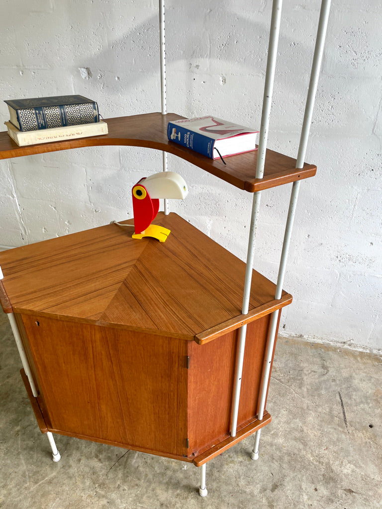 Mid Century Modern Wall Unit or Bookcase "Prydno"