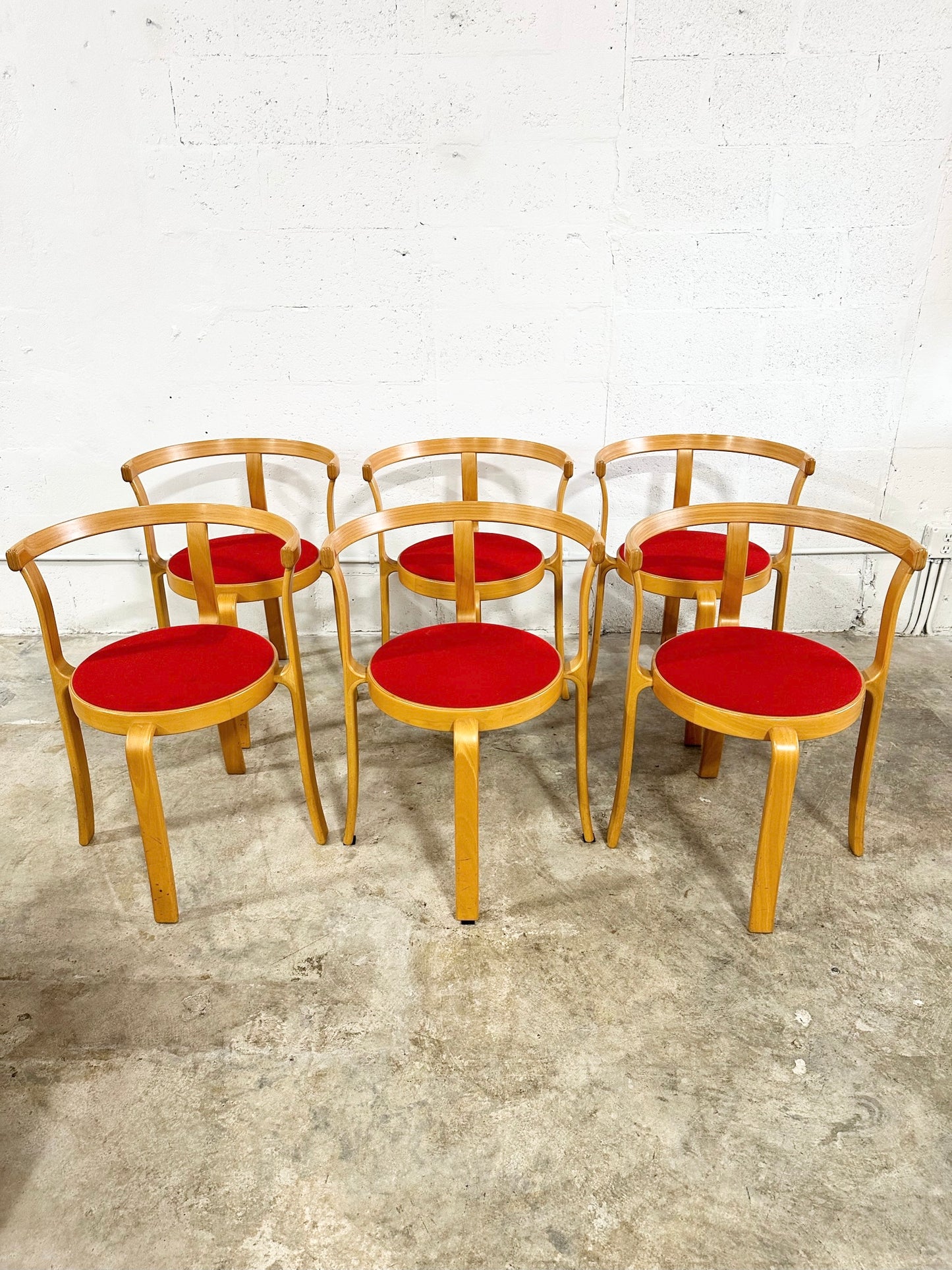 Magnus Olesen 8000 Series Dining Chairs by Rud Thygesen and Johnny Sorensen Danish Modern