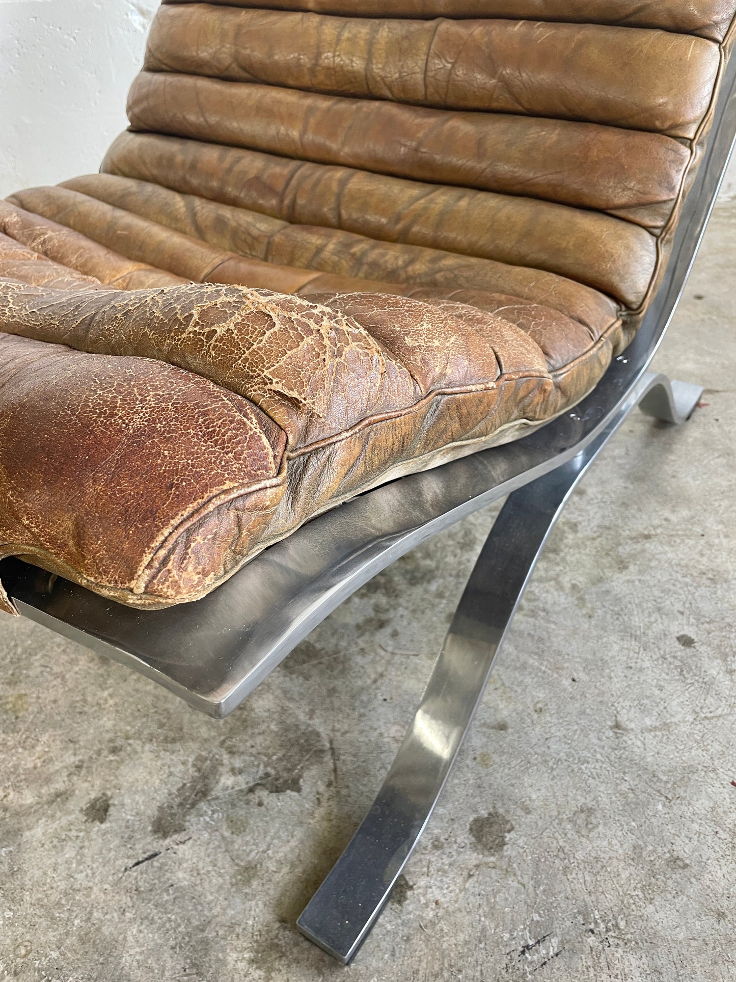 Arne Norell "Ari" Lounge Chairs Pair Scandinavian Modern