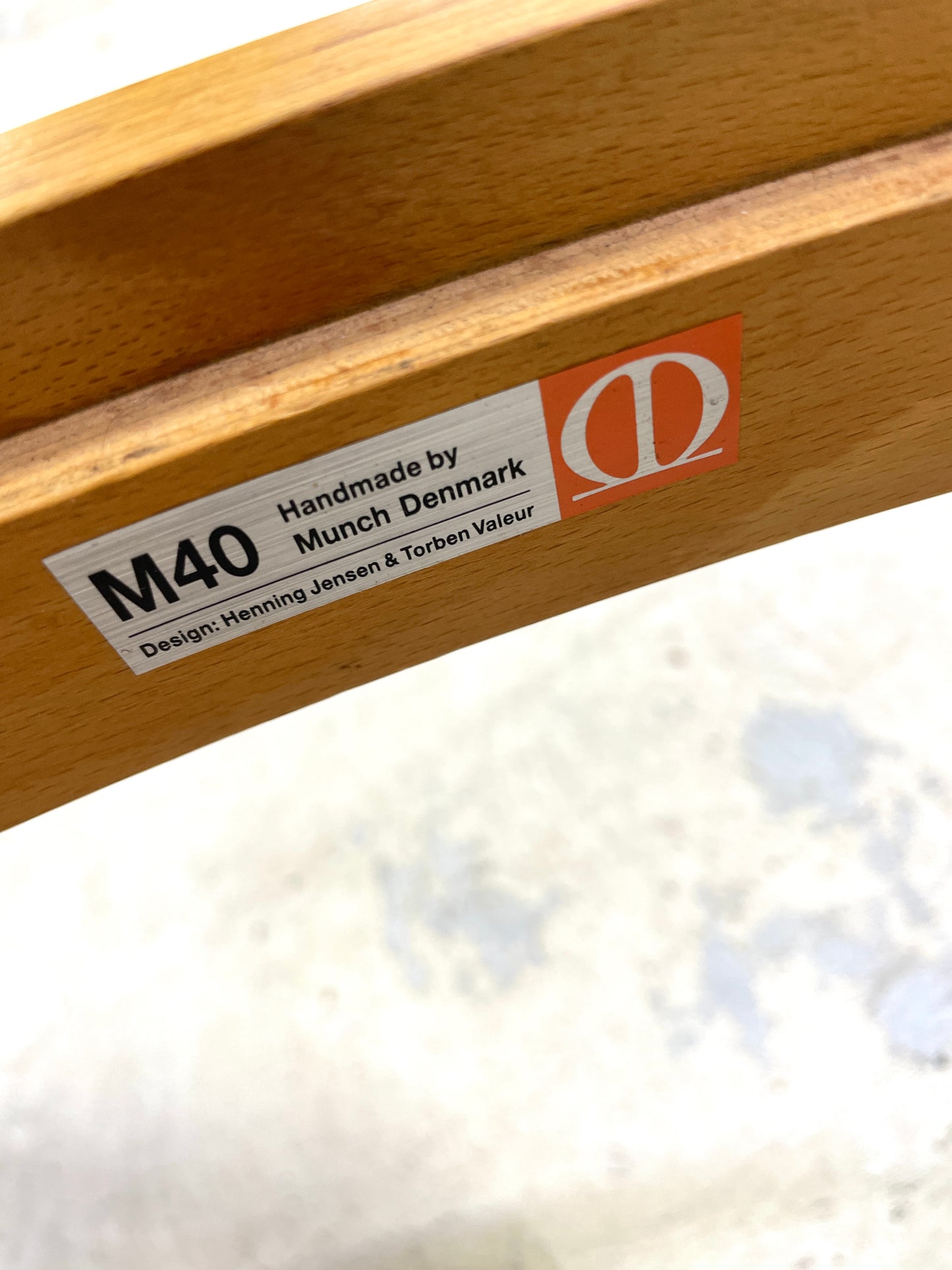 Danish Modern Dining Chairs by Henning Jensen & Torben Valeur M40