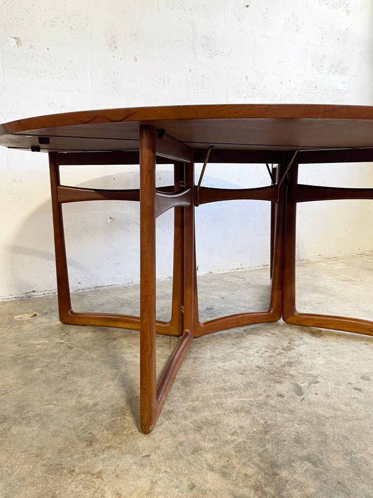 Peter Hvidt & Orla Molgaard Drop Leaf Dining Table