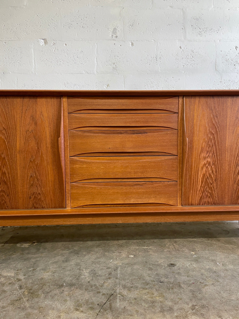 Arne Vodder for Skovby 7738 Mid Century Danish Teak Credenza
