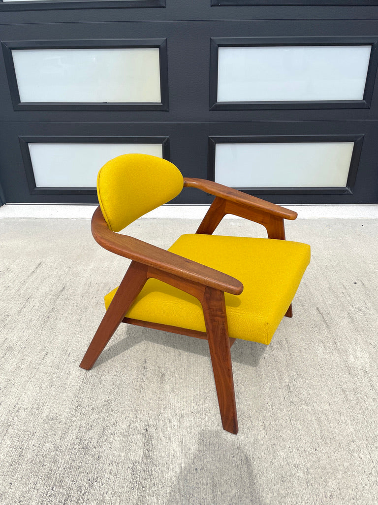 Adrian Pearsall 916 CC Captain's Chair Mid Century