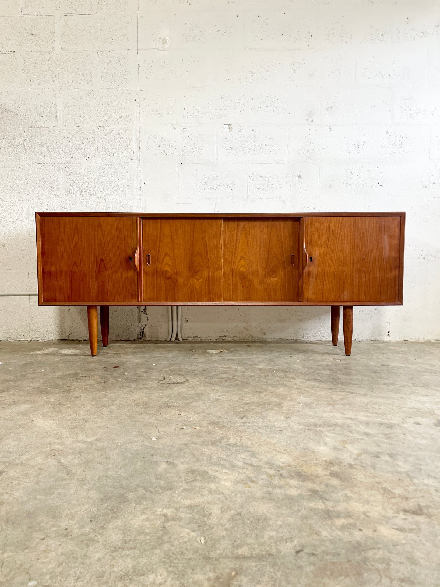 Danish Mid Century Credenza or Media TV Console