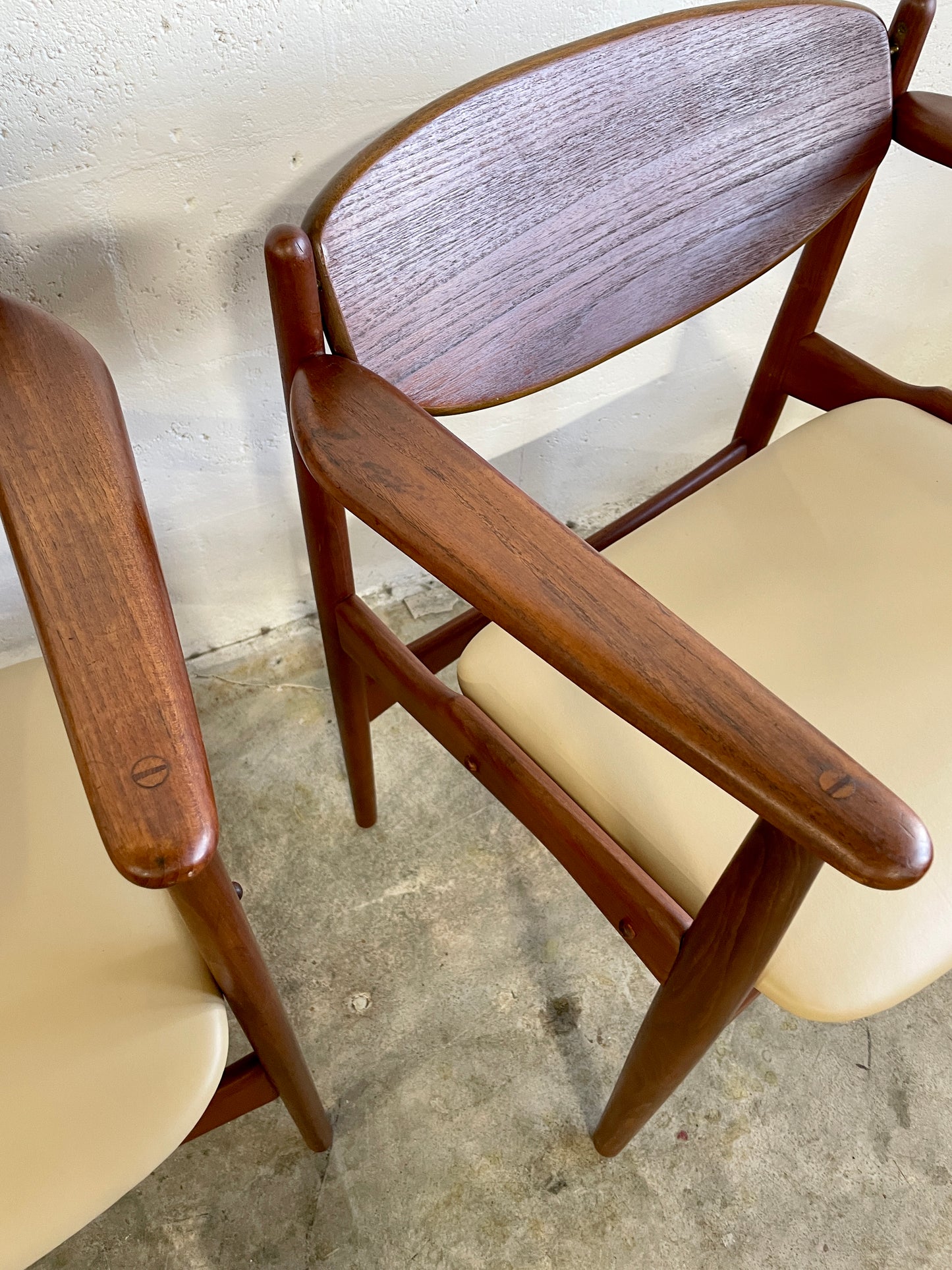 Rare Pair Arne Hovmand Olsen Chairs