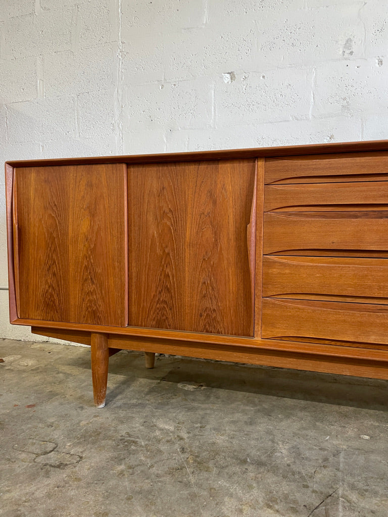 Arne Vodder for Skovby 7738 Mid Century Danish Teak Credenza