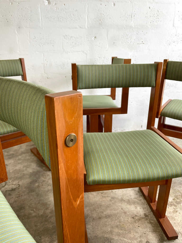 Gangso Mobler Danish Modern Teak Dining Chairs