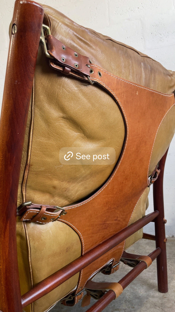 Inca Easy Chair by Arne Norell 1970s