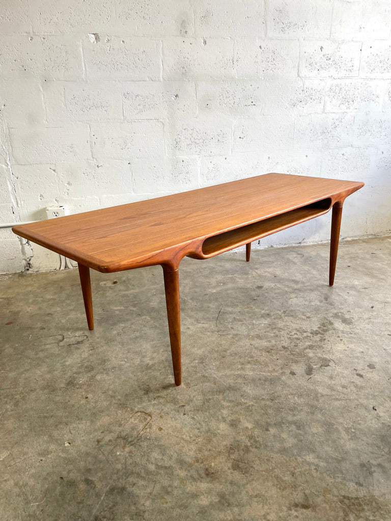 Johannes Andersen Danish Modern Teak Coffee Table