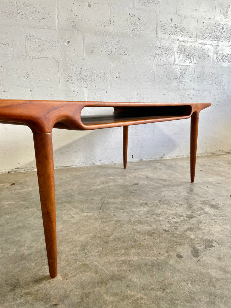 Johannes Andersen Danish Modern Teak Coffee Table