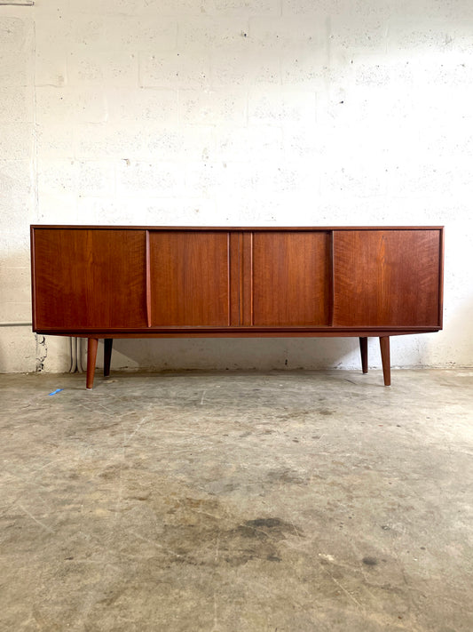 Danish Mid Century Modern Teak Sideboard or TV Console