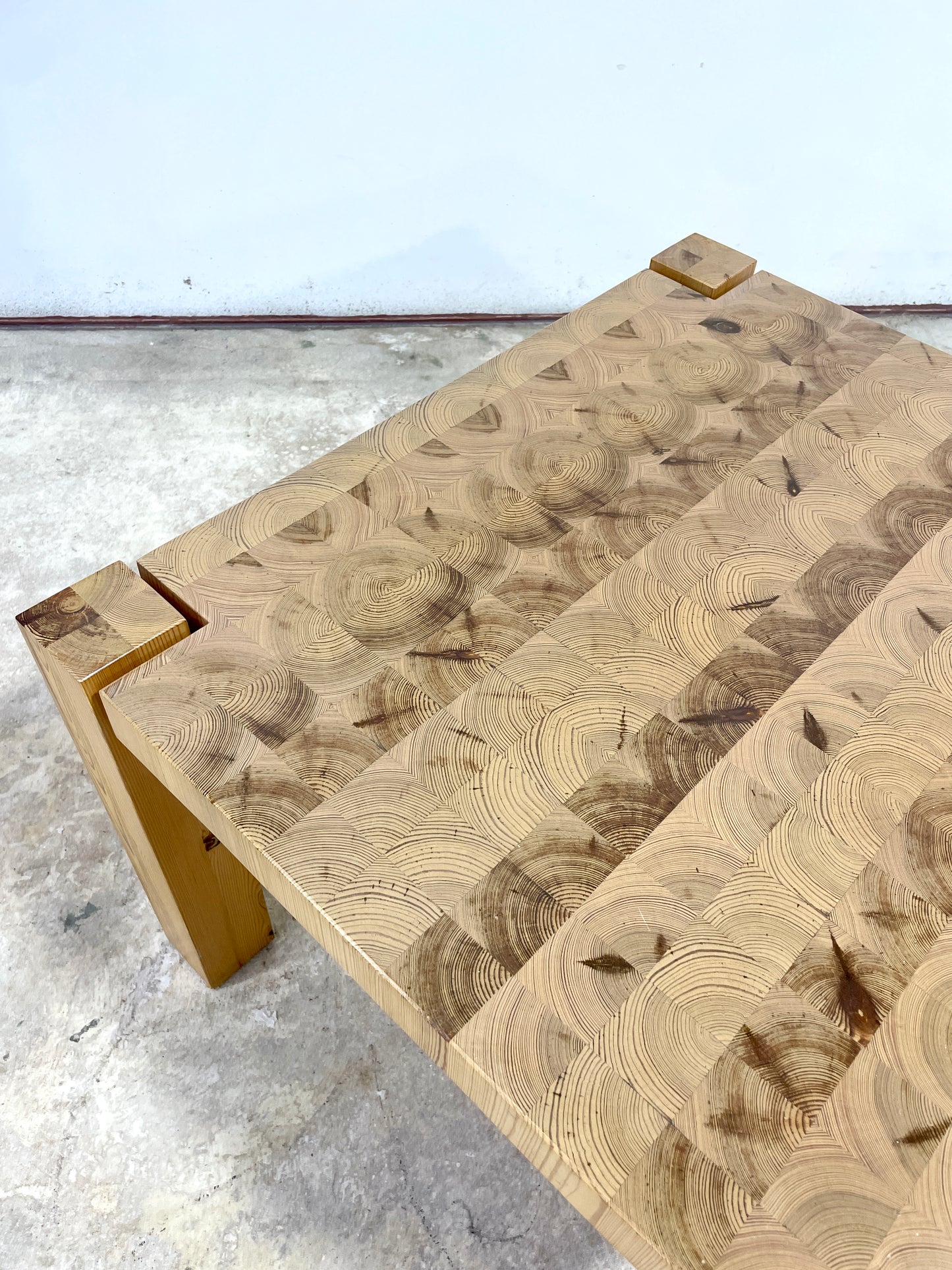 Scandinavian Vintage Oak Coffee Table
