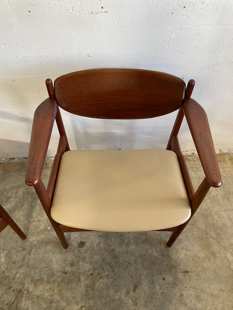 Rare Pair Arne Hovmand Olsen Chairs