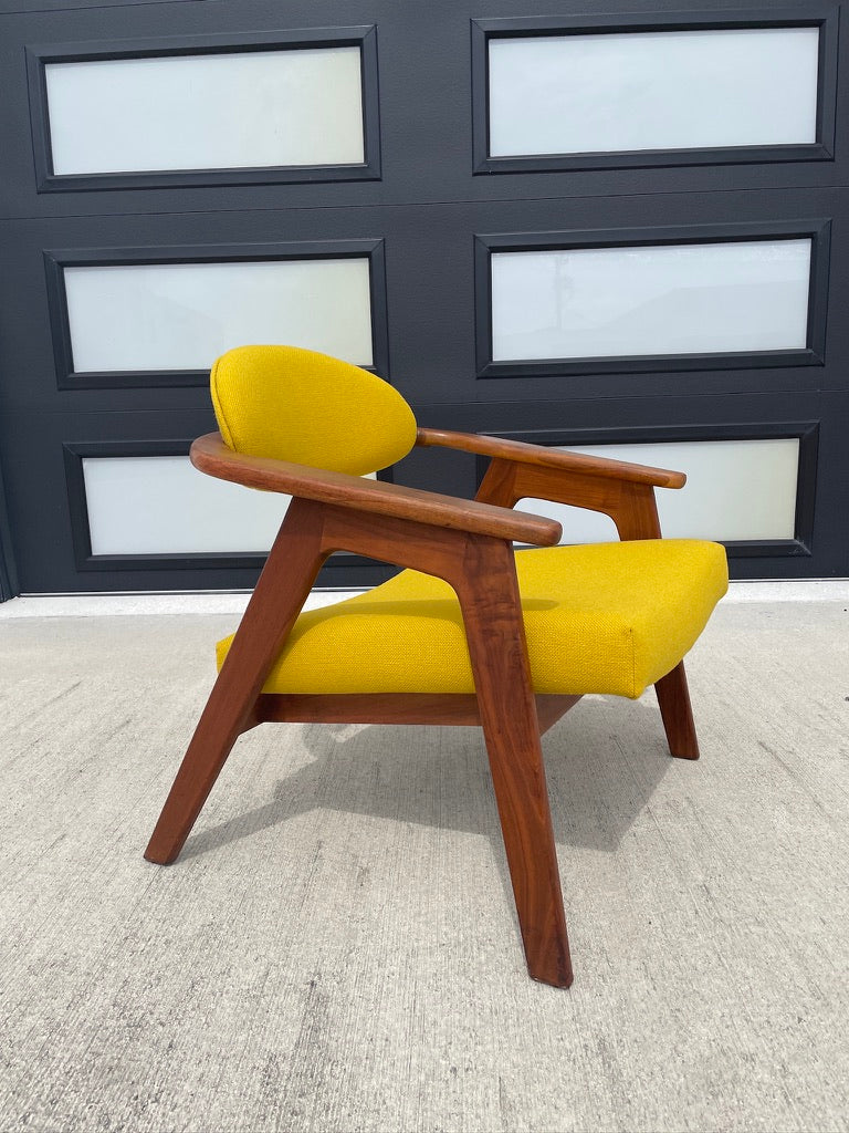 Adrian Pearsall 916 CC Captain's Chair Mid Century
