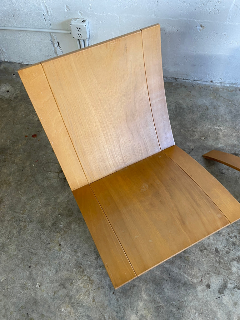 Pair Scandinavian Modern Jens Nielson "Laminex" Chairs by Westnofa