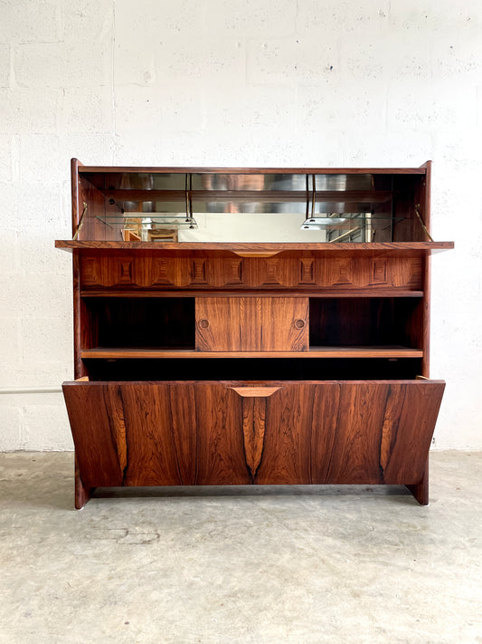 Johannes Andersen Rosewood Dry Bar Danish Mid Century