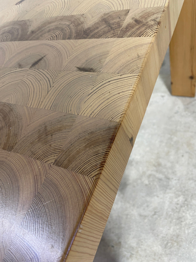 Scandinavian Vintage Oak Coffee Table