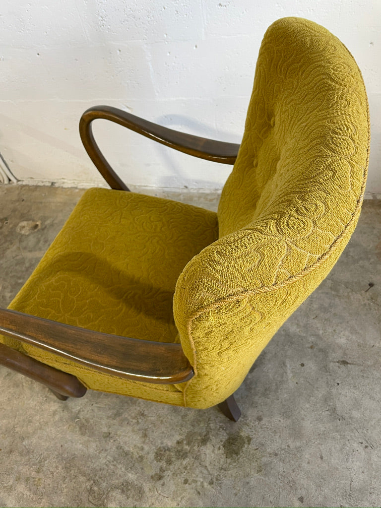 Alfred Christensen Danish 1940s Lounge Chair