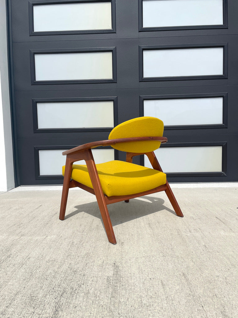 Adrian Pearsall 916 CC Captain's Chair Mid Century