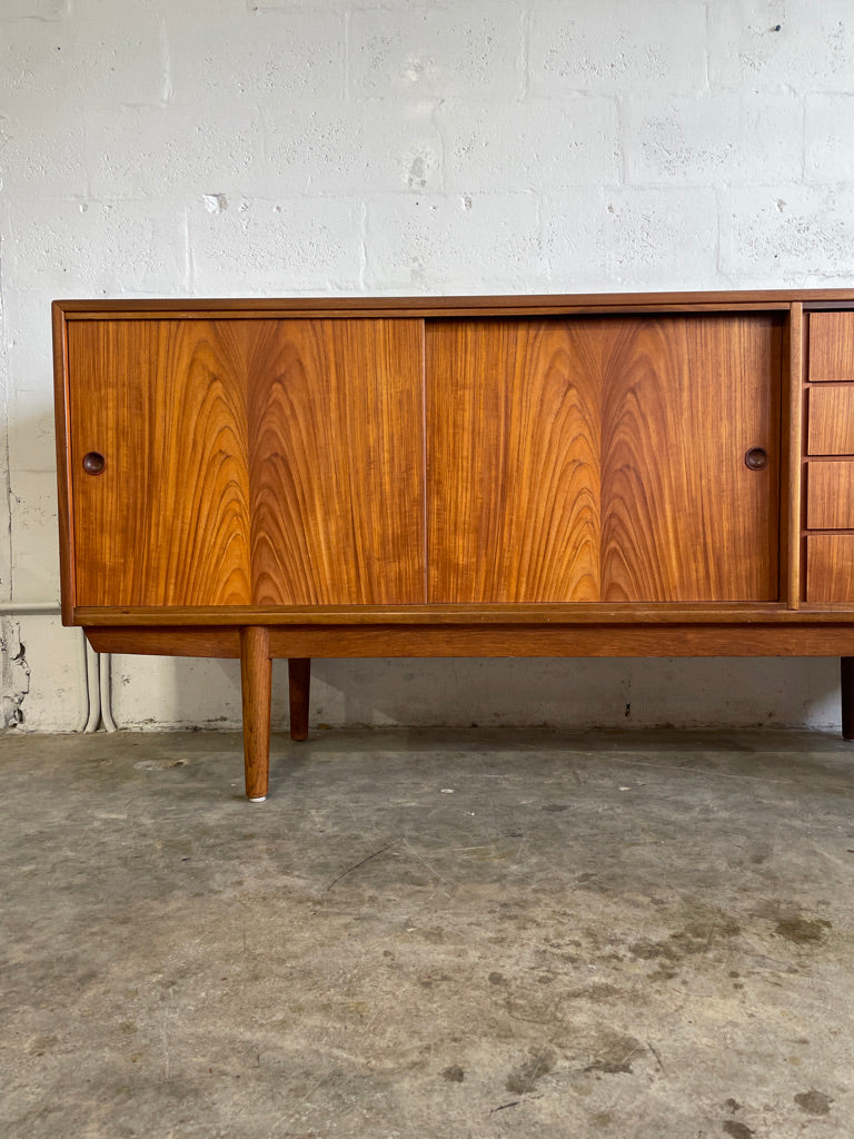 Danish Modern Teak Credenza or Console