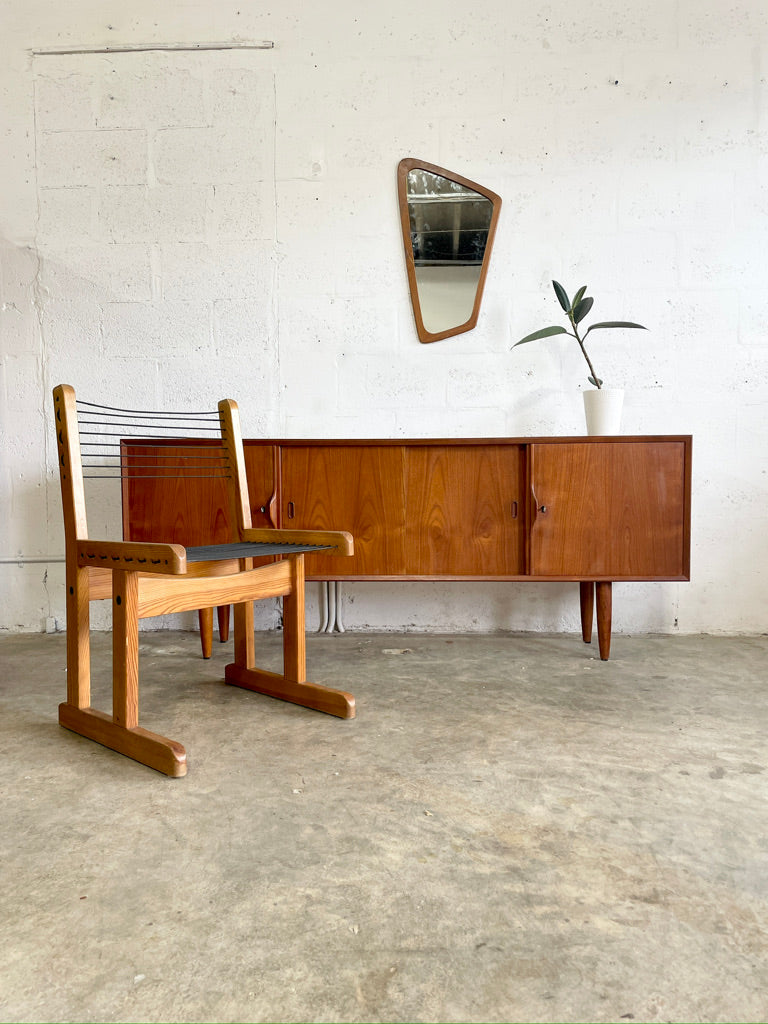 Danish Mid Century Credenza or Media TV Console