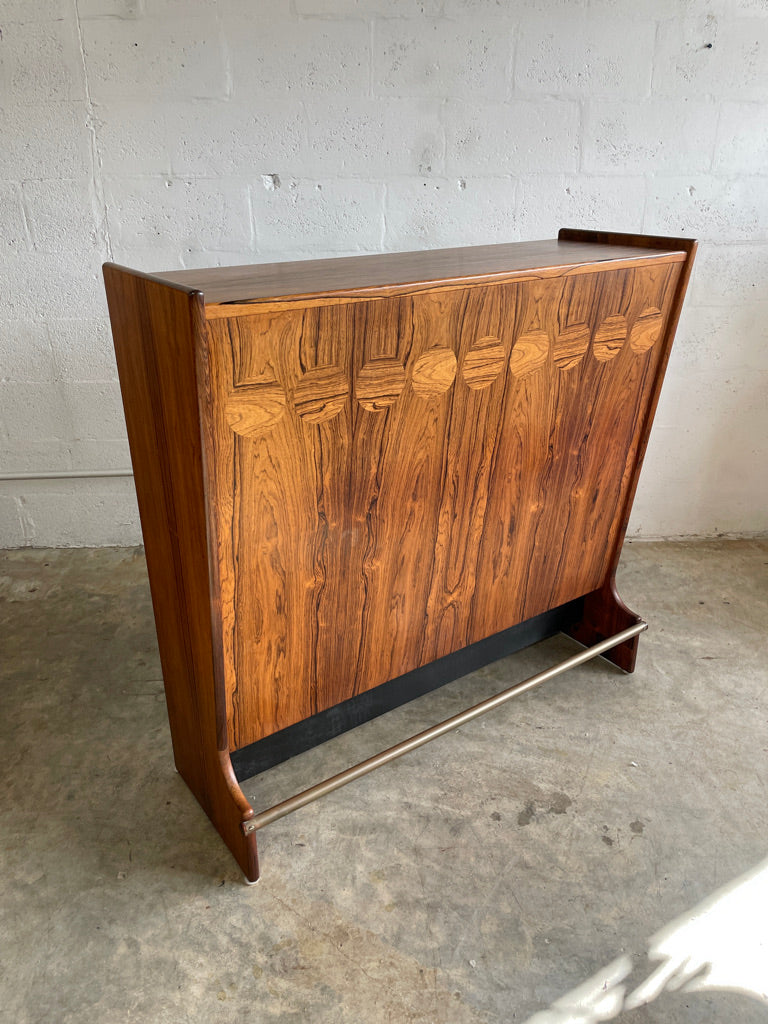 Johannes Andersen Rosewood Dry Bar Danish Mid Century