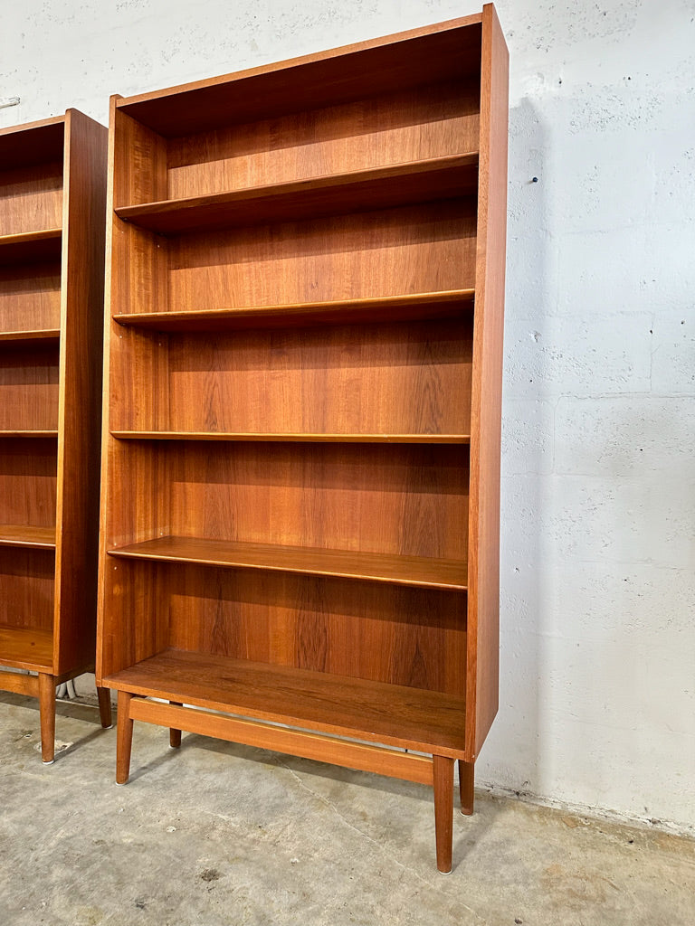 Danish Mid Century Modern Bookcase or Bookshelf by Johannes Sorth