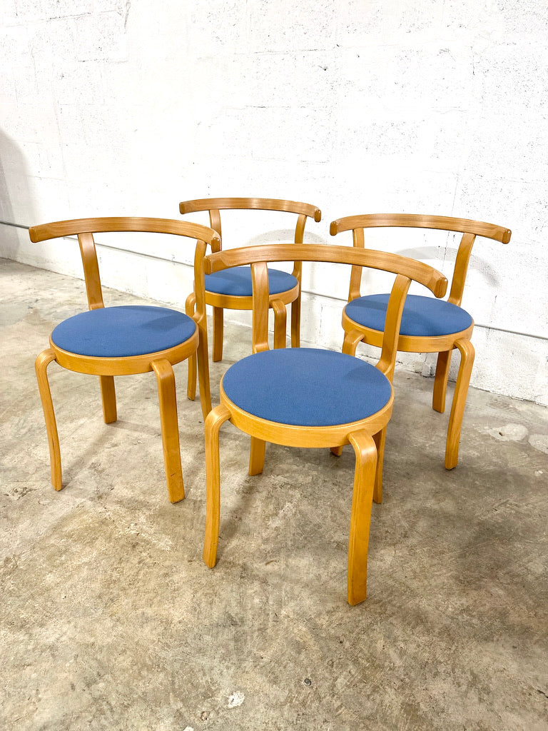 Magnus Olesen 8000 Series Dining Chairs by Rud Thygesen and Johnny Sorensen Danish Modern