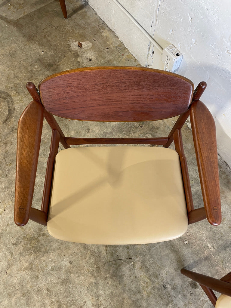 Rare Pair Arne Hovmand Olsen Chairs
