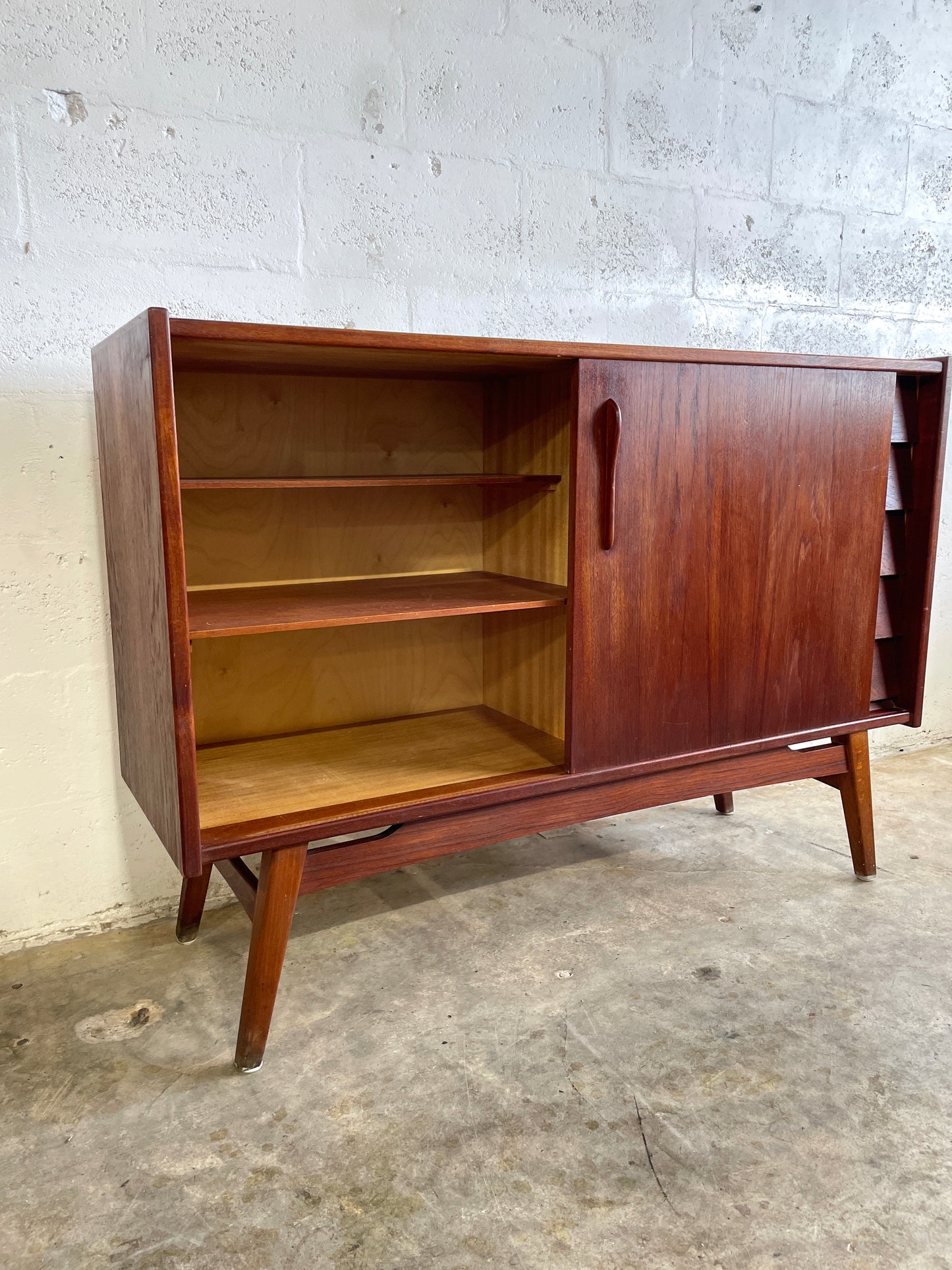 Danish Modern Console or Credenza
