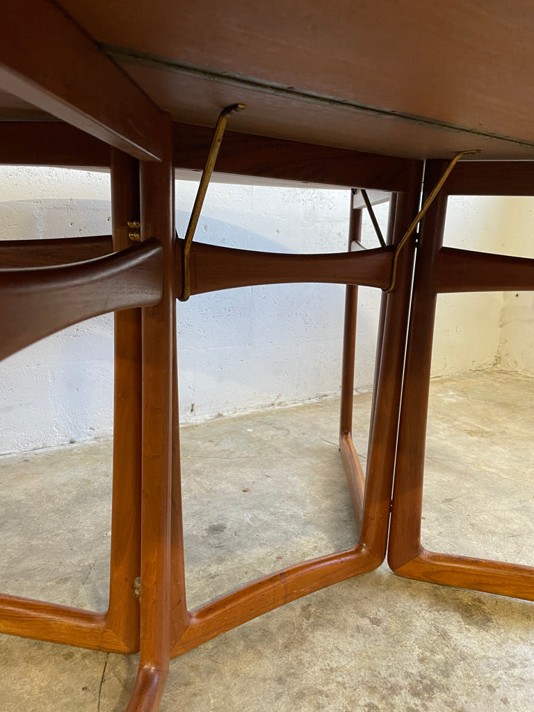 Peter Hvidt & Orla Molgaard Drop Leaf Dining Table